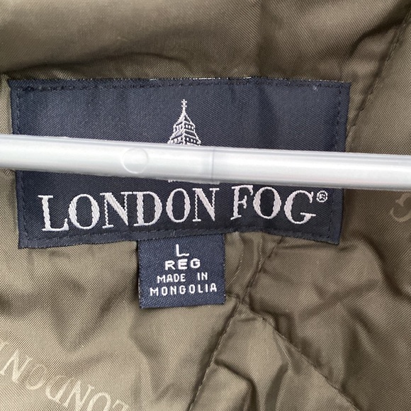 - London Fog dark khaki jacket - Picture 3 of 16